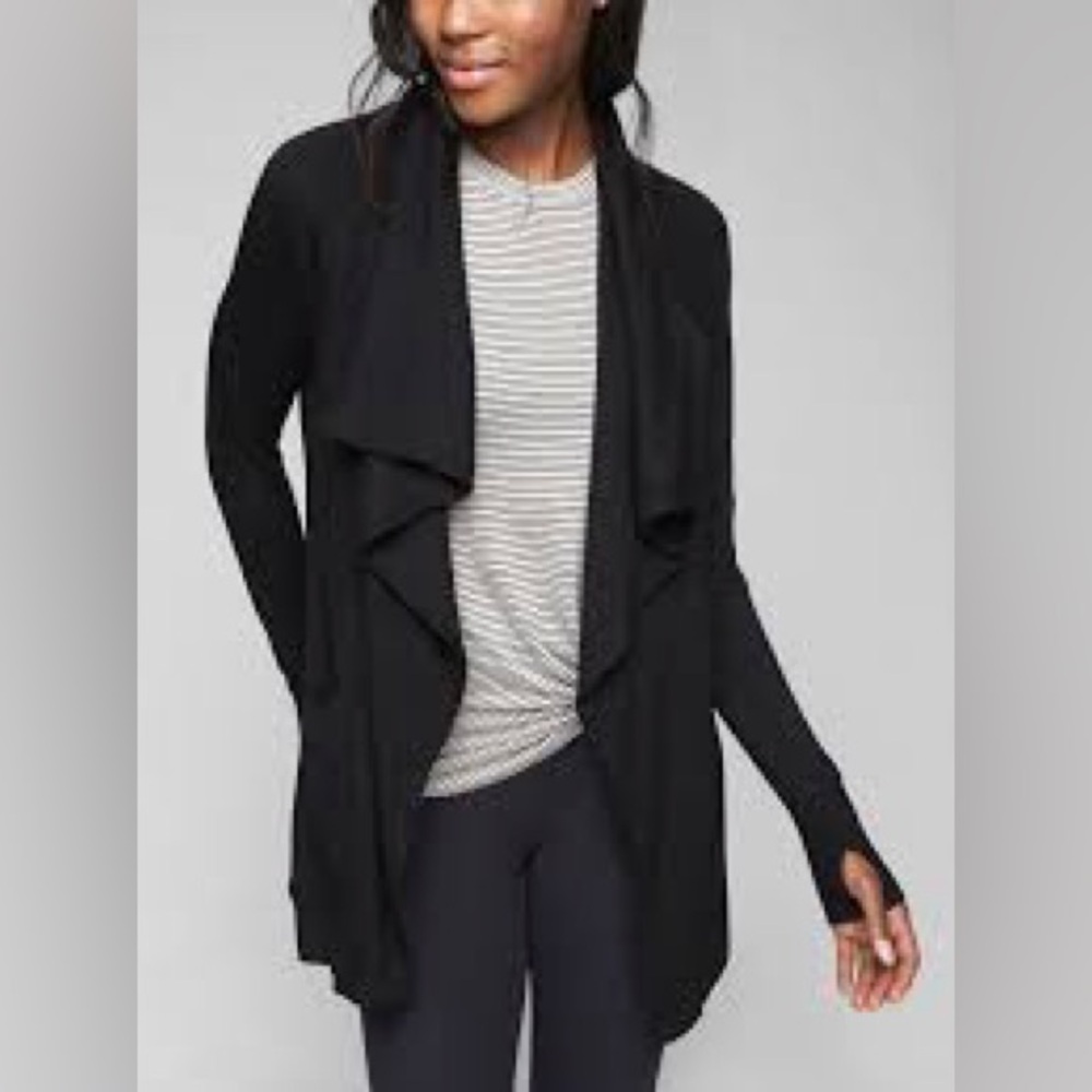 Athleta Studio Wrap Cardigan